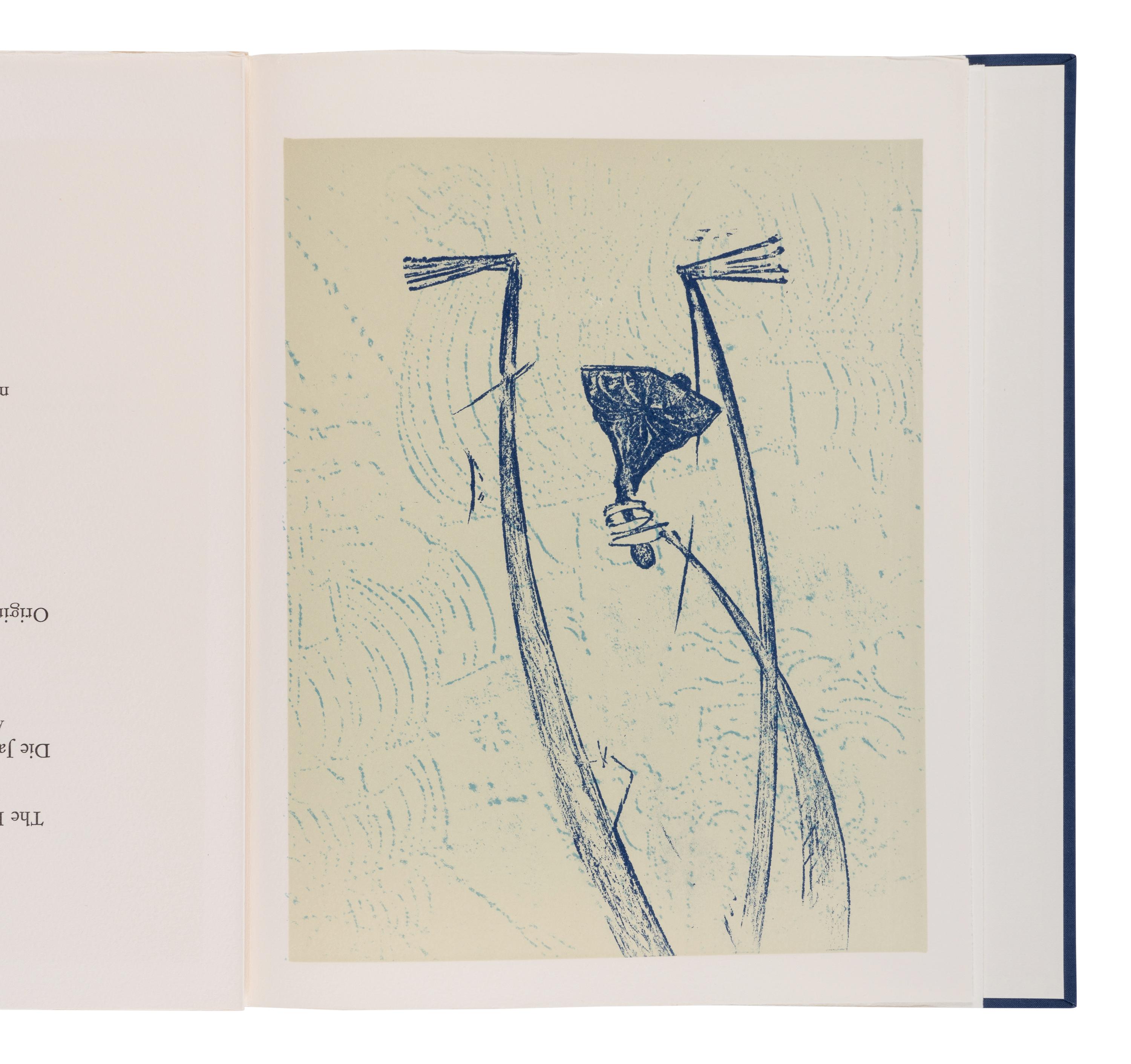 [ARTIST BOOKS]. ERNST, Max (1891-1976), illustrator. -- DODGSON, Charles Lutwidge ("Lewis Carroll") (1832-1898). The Hunting of the Snark. Die Jagd nach dem Schnark . Stuttgart: Manus Presse, 1968.