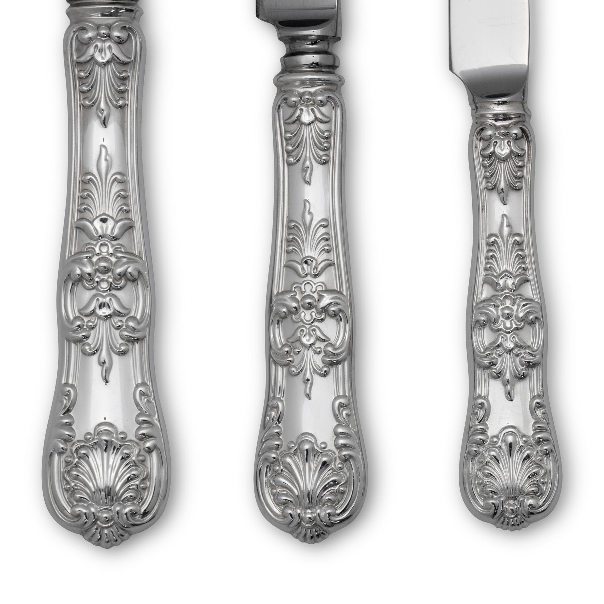 A Tiffany and Co. English King Silver Flatware Service
