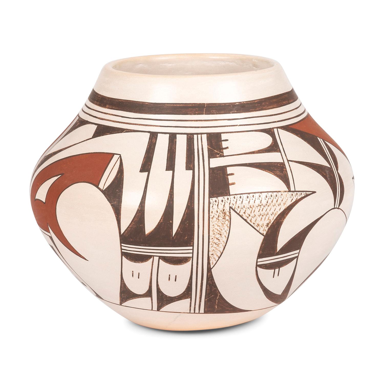 Polychrome Pottery Jar