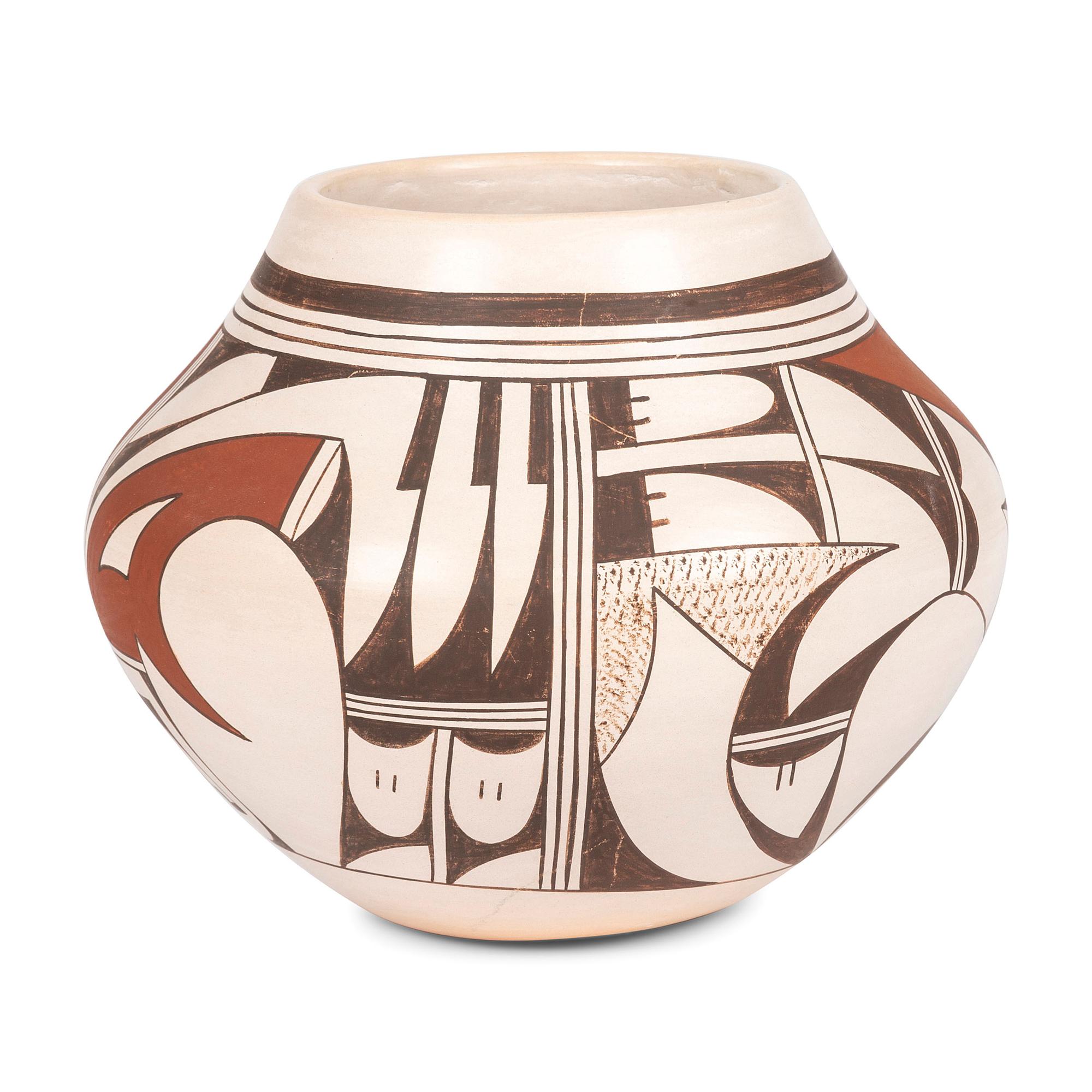 Polychrome Pottery Jar