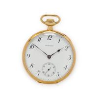 E. HOWARD WATCH CO., YELLOW GOLD POCKET WATCH