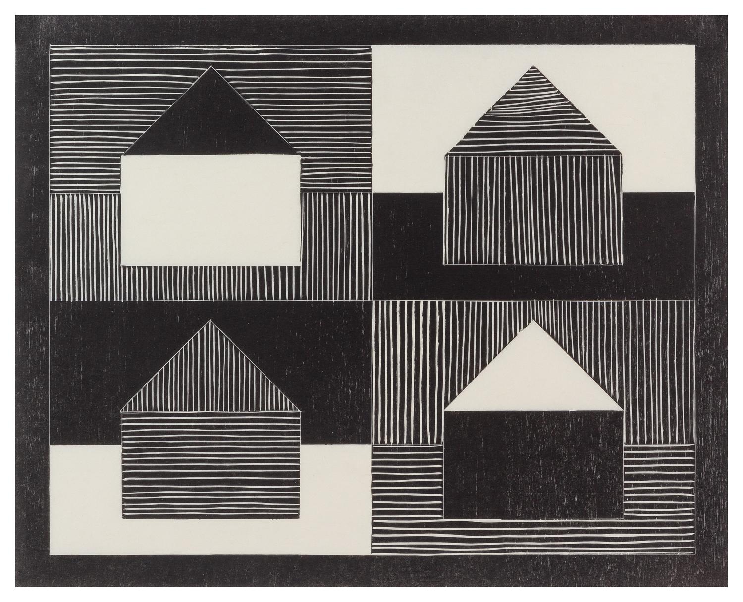 Jennifer Bartlett (American, b. 1941) Black, Gray, White…