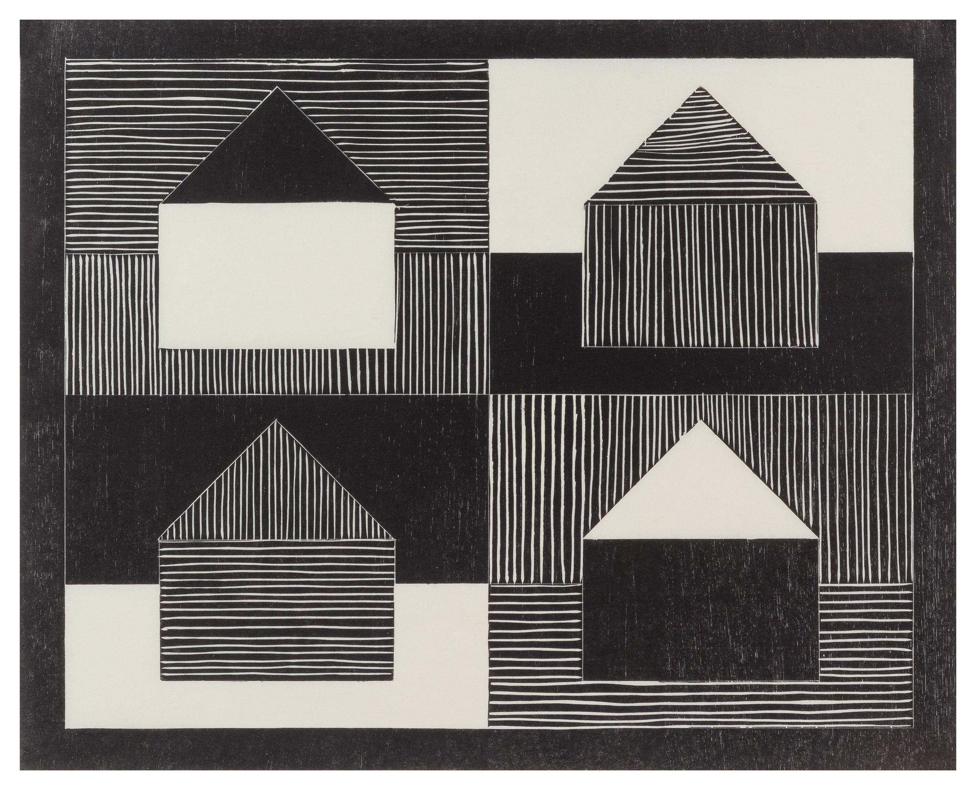 Jennifer Bartlett (American, b. 1941) Black, Gray, White…
