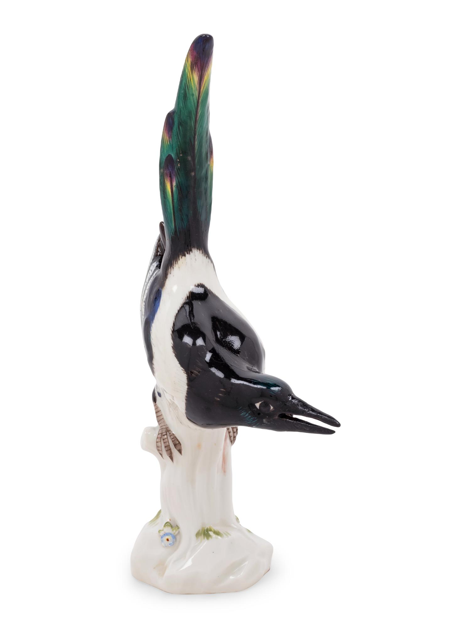 A Meissen Porcelain Bird Figure
