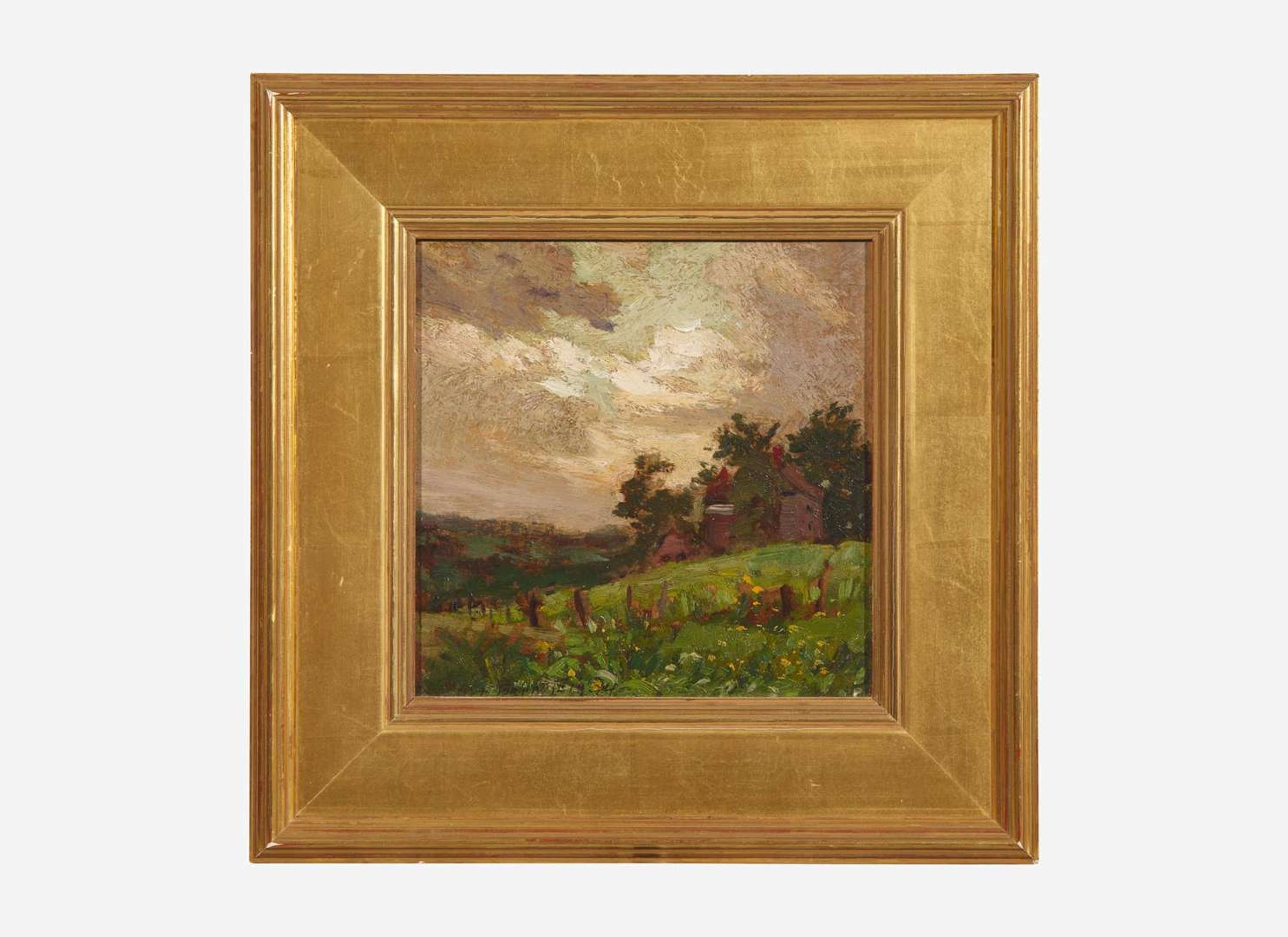 Theresa Ferber Bernstein (American/Polish, 1890–2002) - Stormy Day (Daniel Garber's Studio)
