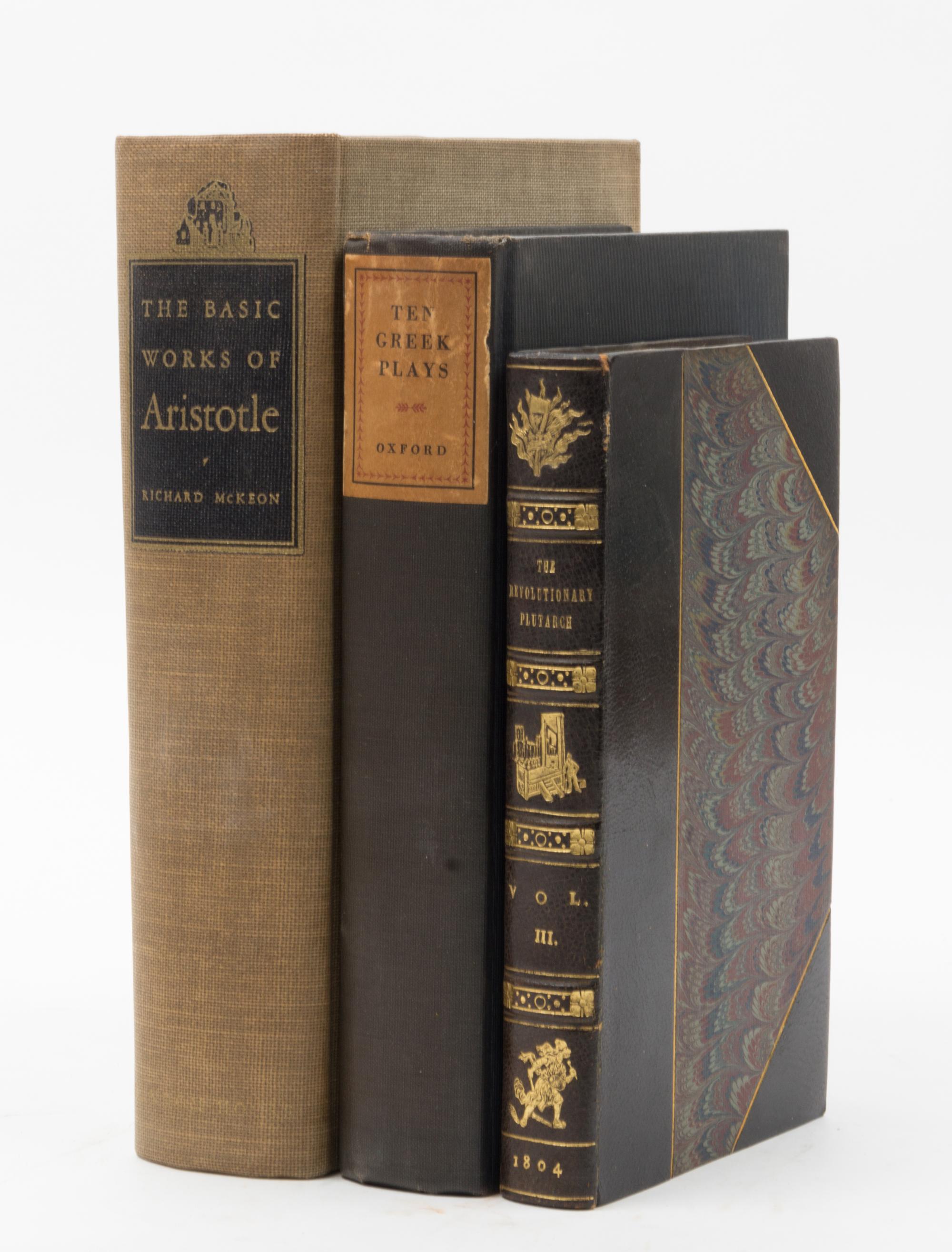A Collection of Books Pertaining to Greek Literature