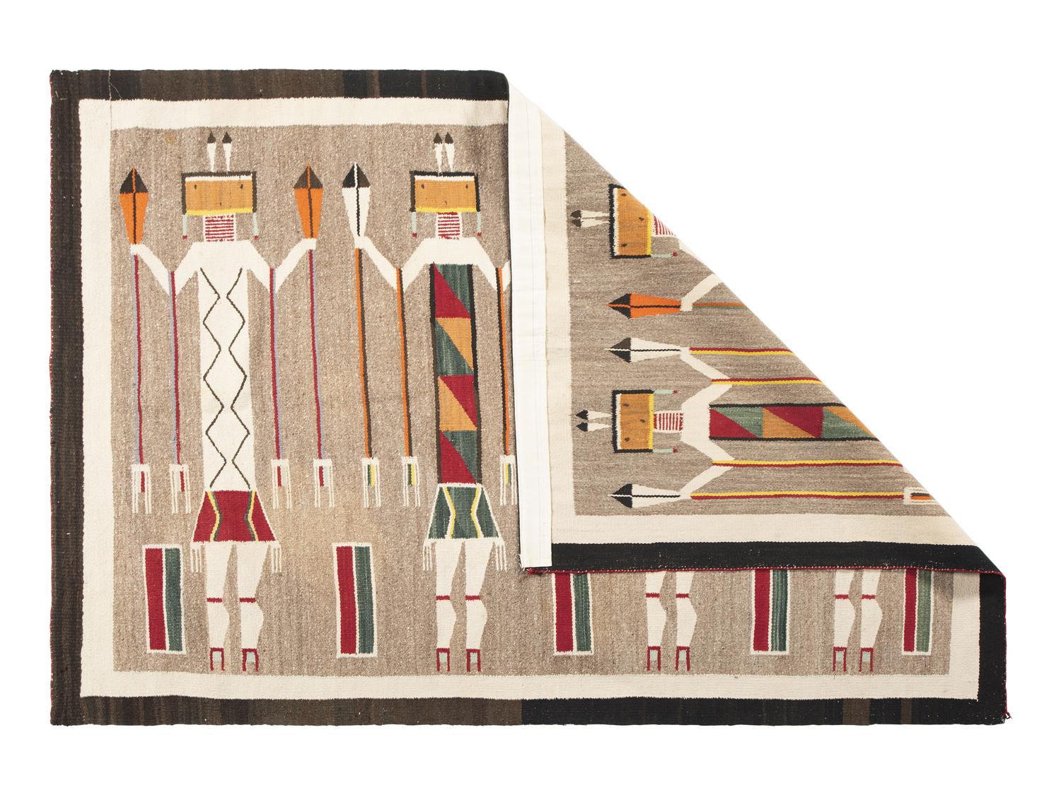 Navajo Yei Weaving / Rug