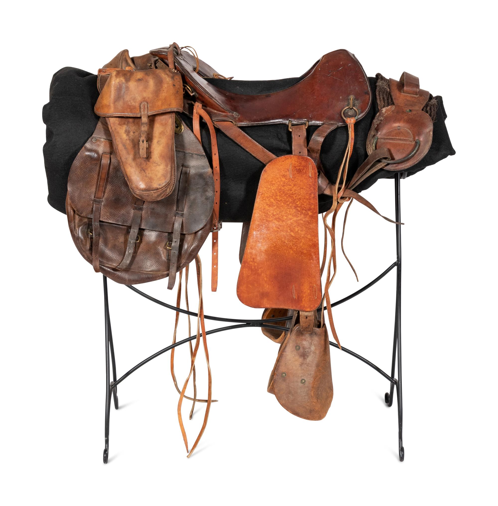 A U.S. Military Cavalry Saddle