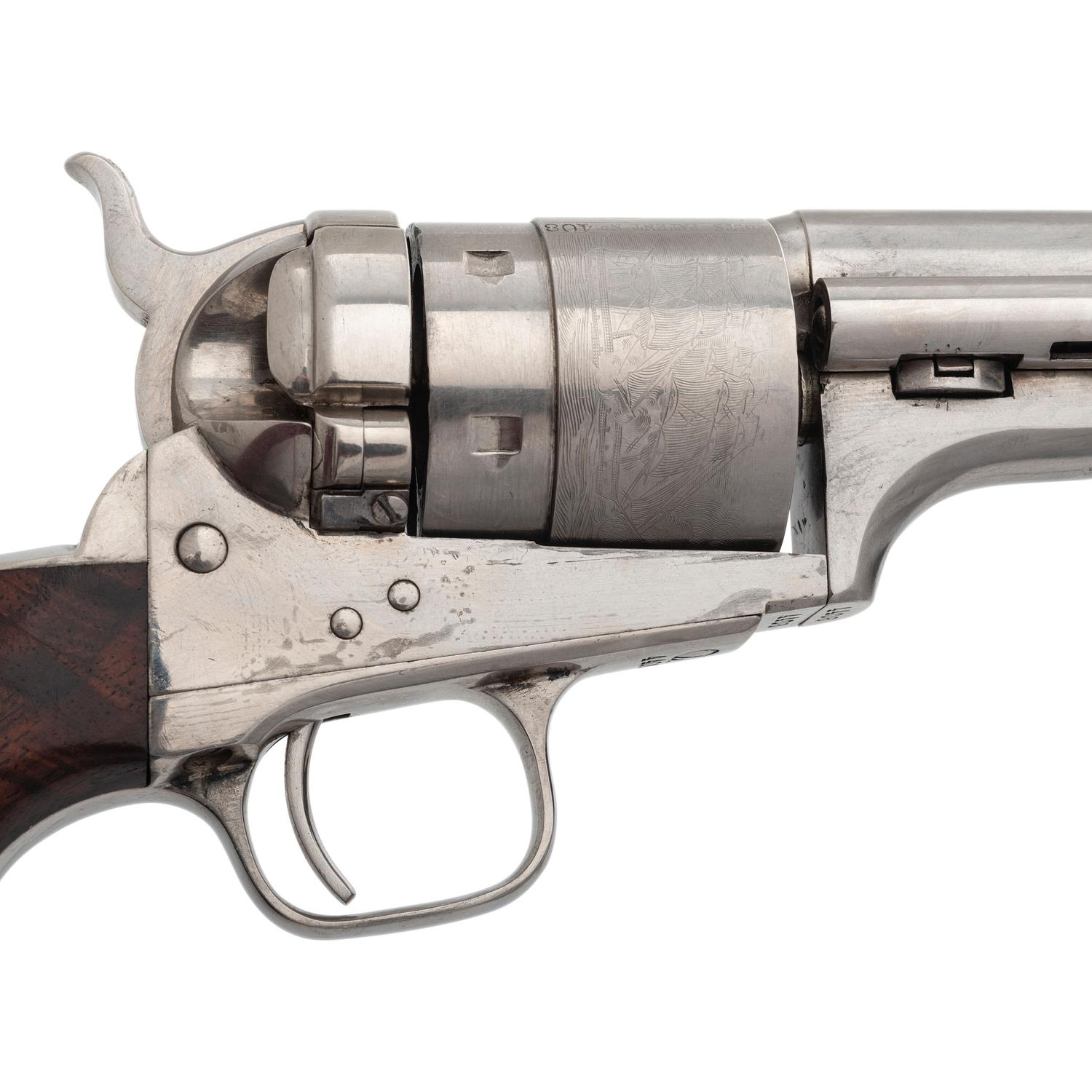 Restored Colt Model 1860 Richards-Mason Conversion Revolver