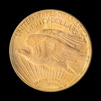A United States 1922-S St. Gaudens $20 Gold Coin