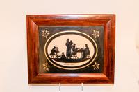 An American Silhouette on Glass., ,