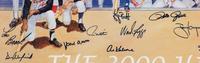 A 3,000 Hit Club Signed Autograph Poster Formerly Displayed at Mike Ditka’s Restaurant