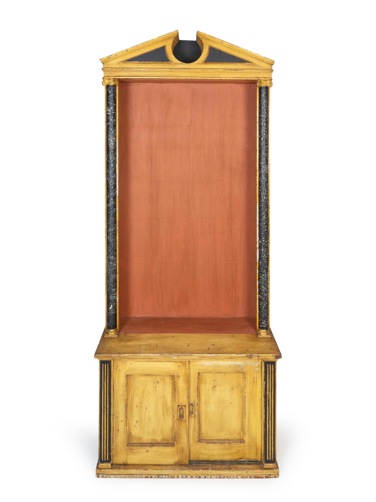 A Pair of Italian Neoclassical Style Painted Bookcases — 20TH CENTURY