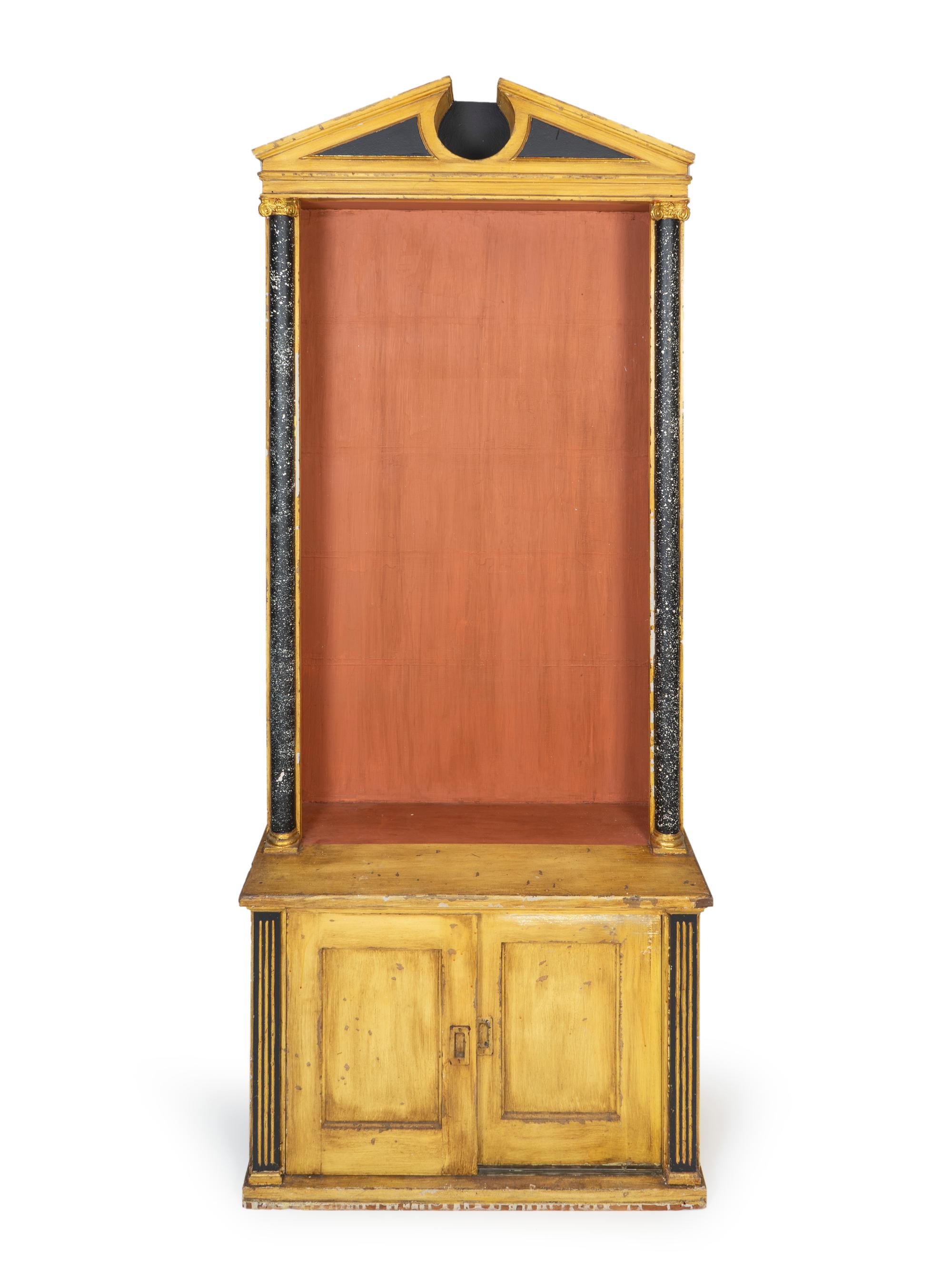 A Pair of Italian Neoclassical Style Painted Bookcases — 20TH CENTURY