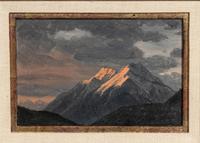 The Mountain Top at Sunset, Western Landscape