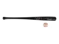 A 1997 Paul Molitor Game Used Louisville Slugger Bat and Signed Autograph Baseball