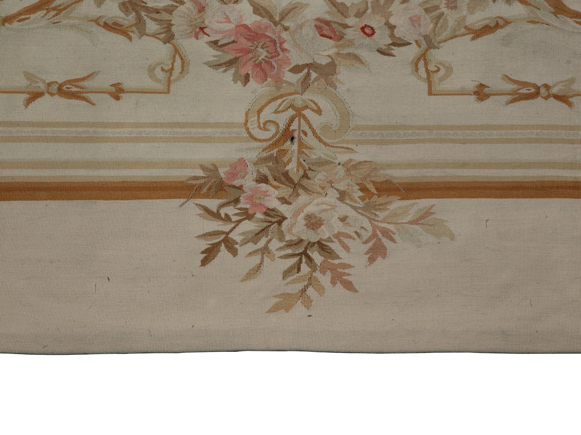 Aubusson Style Wool Carpet — 20th Century
