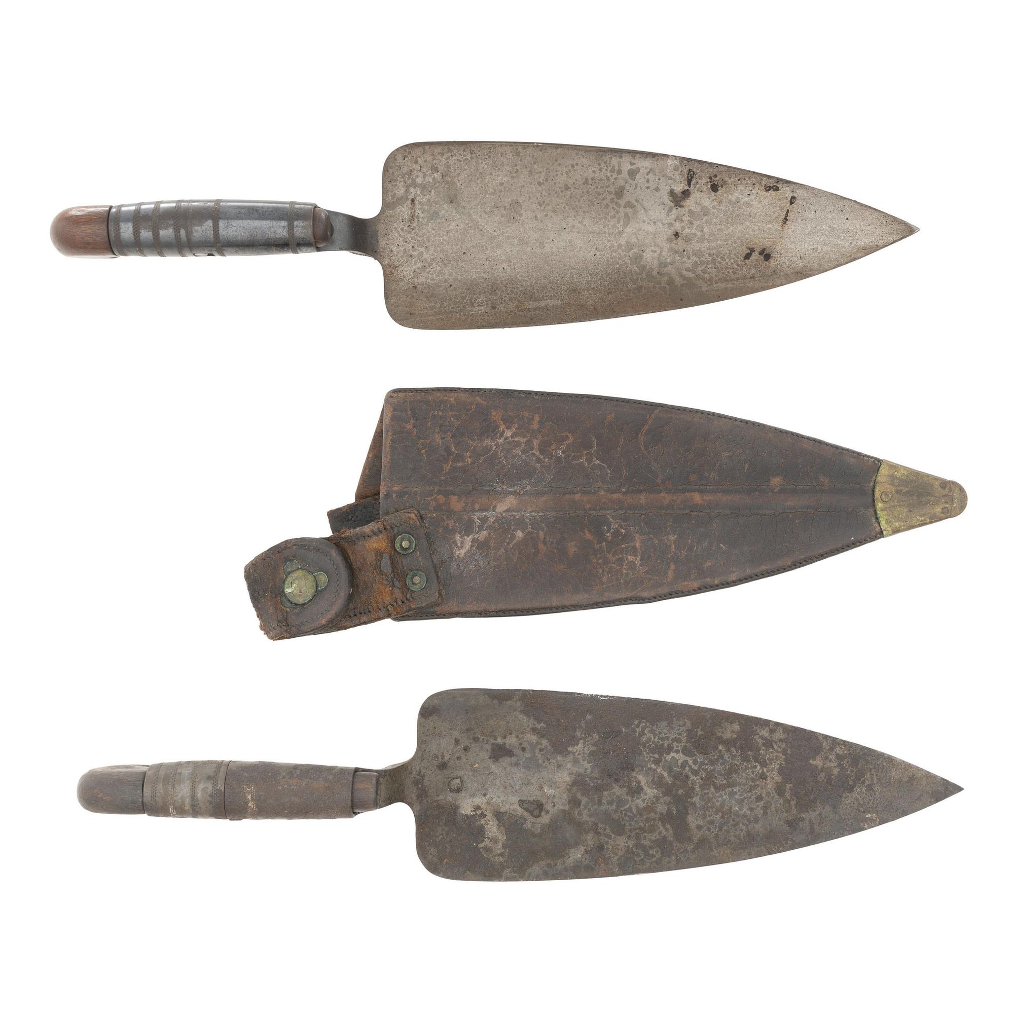 Original US Trowel Bayonet with Reproduction Bayonet and Accessories