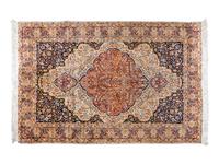 A Turkish Silk Hereke Rug