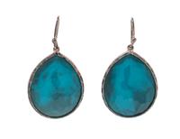 A Pair of Sterling Silver, Blue Topaz and Mother-of-Pearl Earrings, Ippolita, 8.15 dwts.