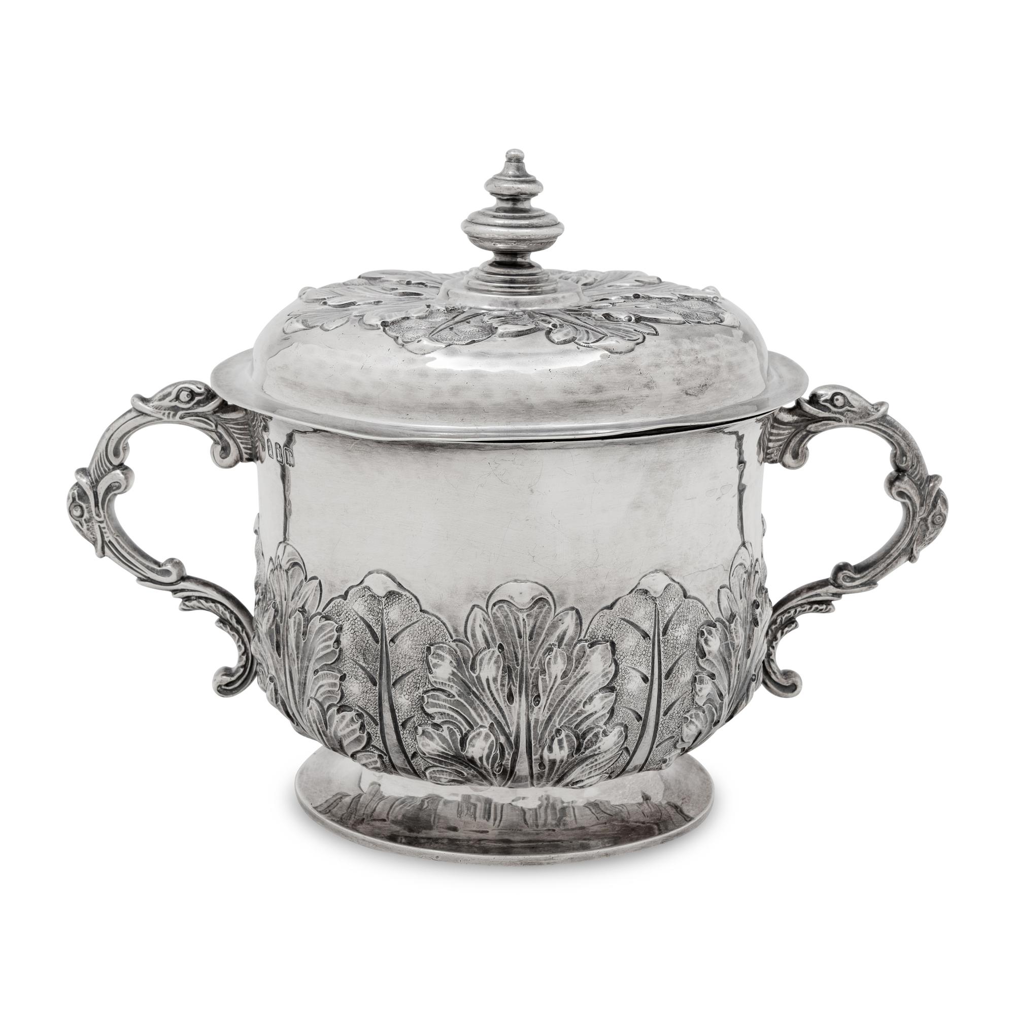 An Edwardian Silver Porringer