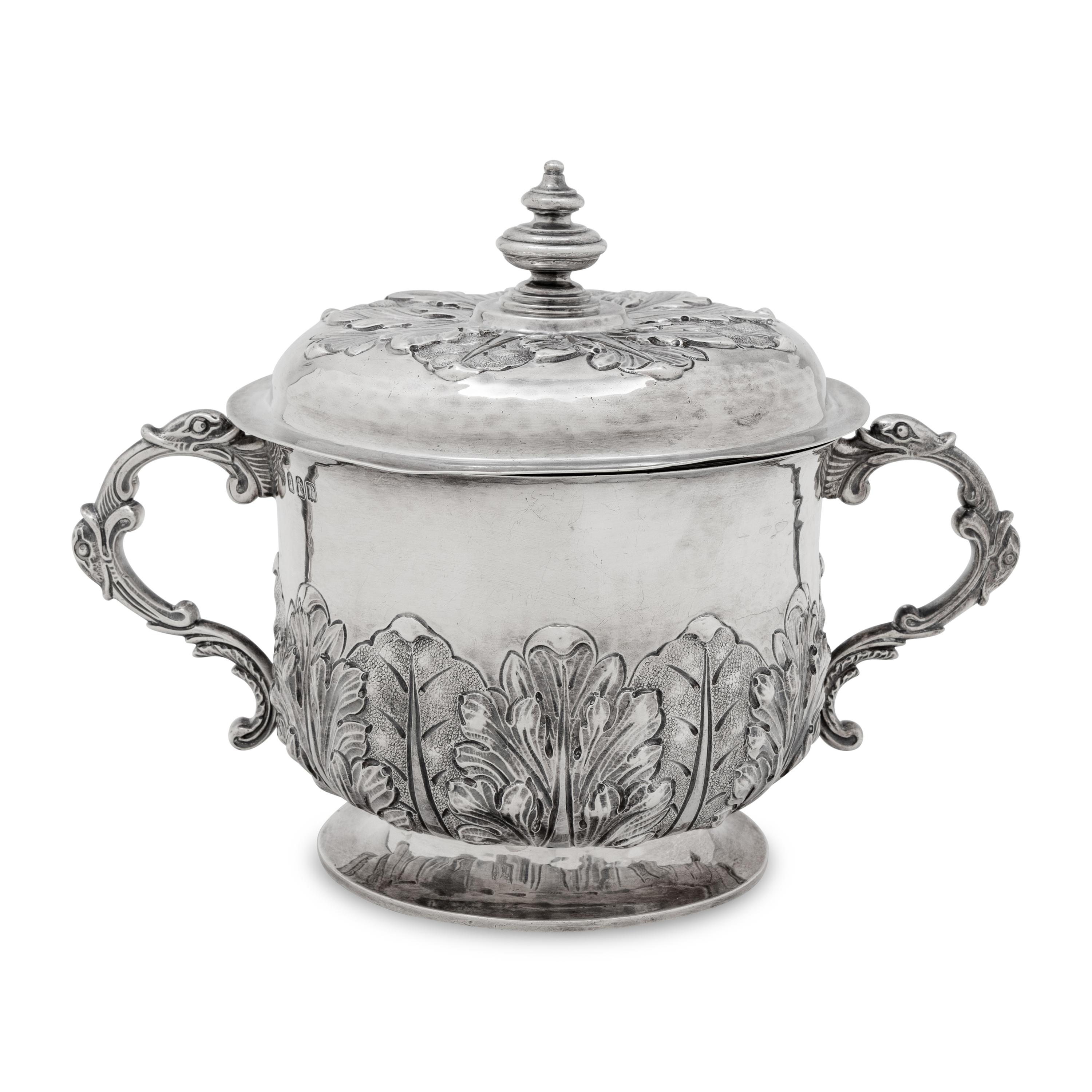 An Edwardian Silver Porringer