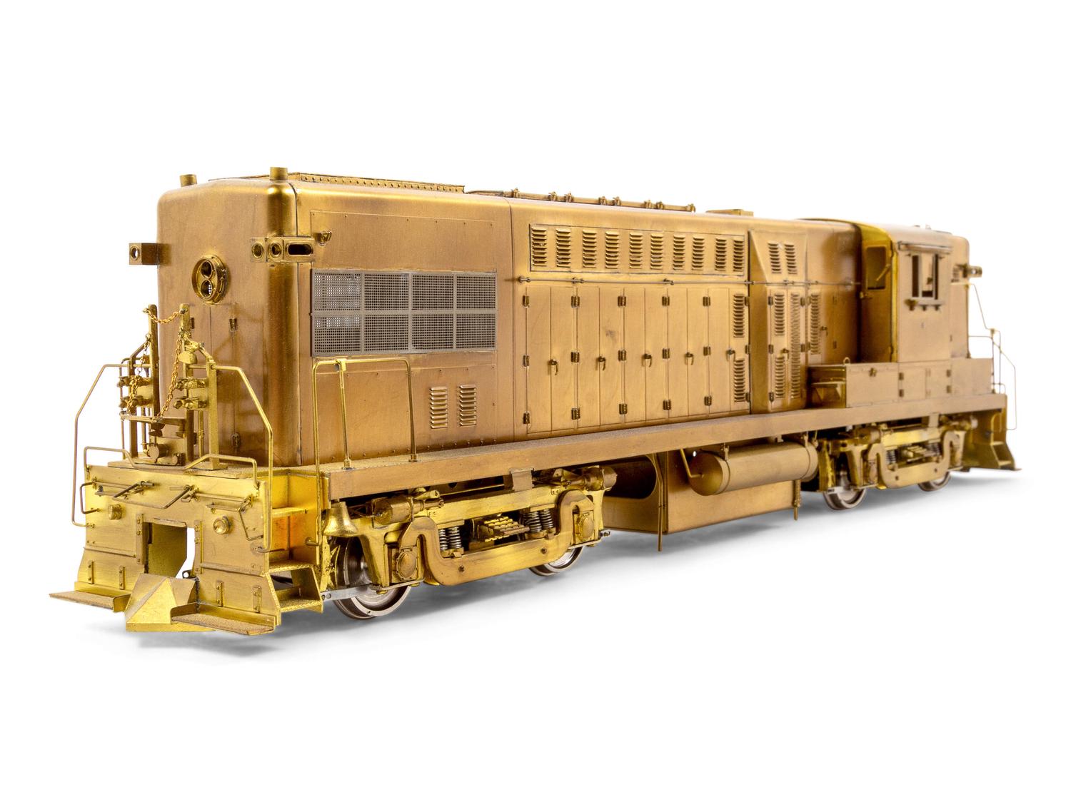 A Brass O-Gauge Diesel Locomotive
