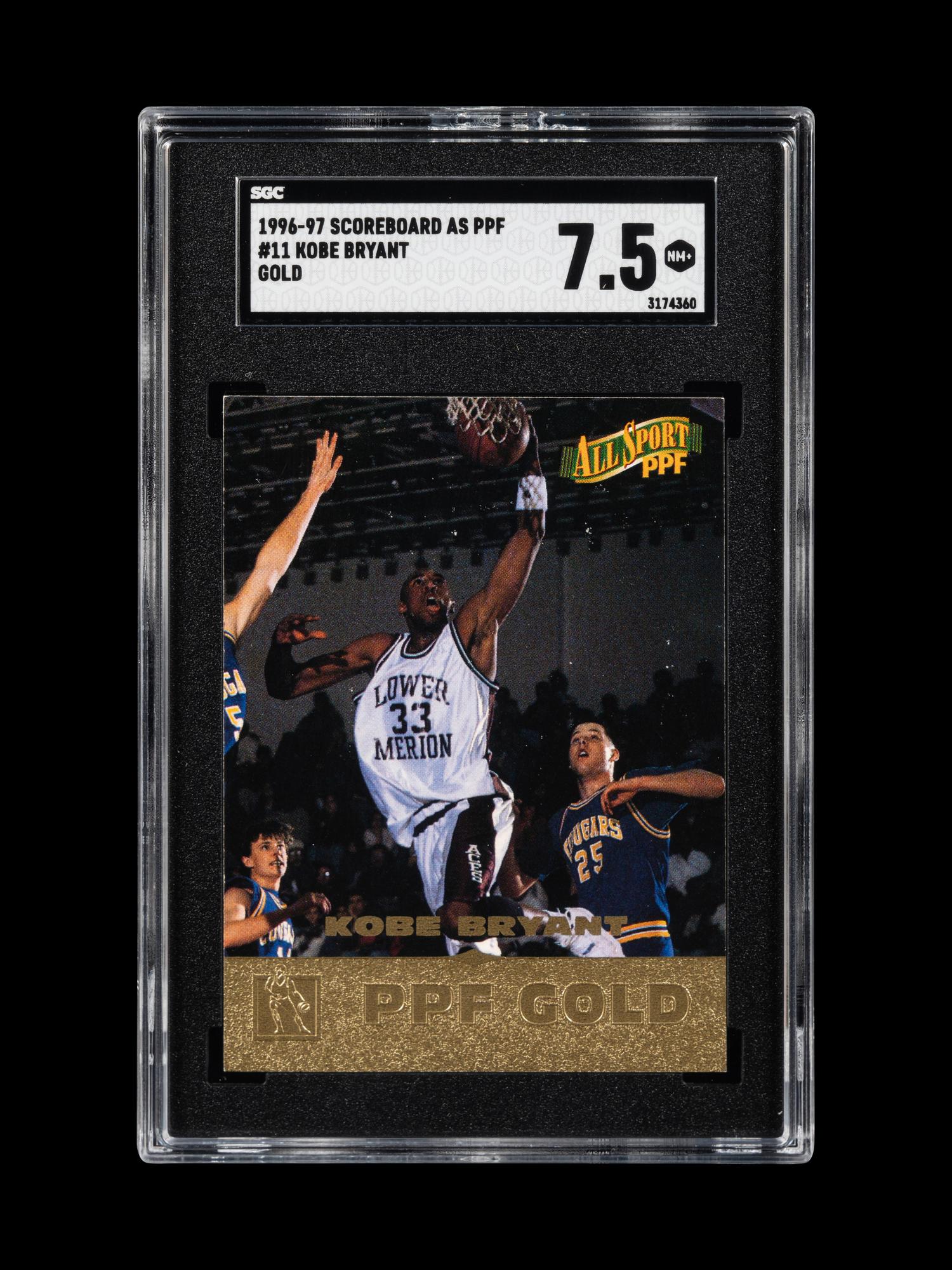 A Group of 1996-97 Score Board Kobe Bryant Rookie Basketball Cards,