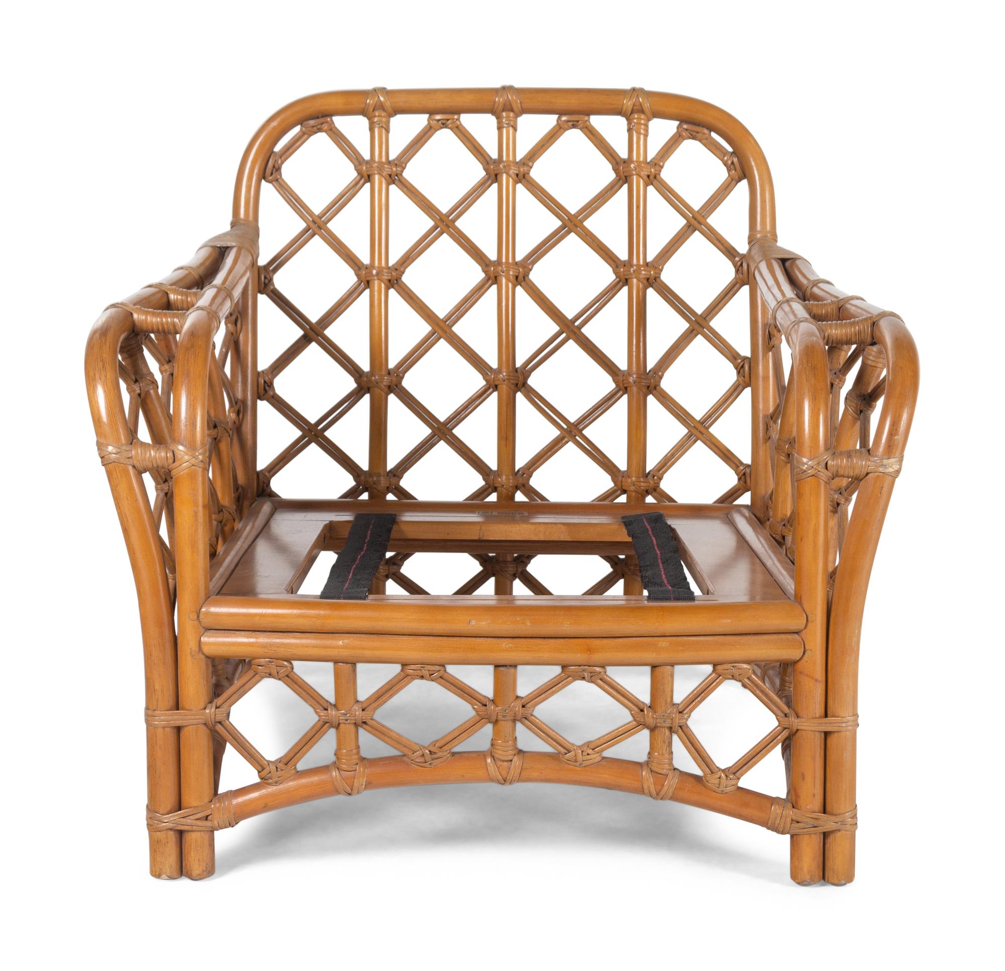 Pair of Lounge Chairs, c. 1970 Ficks Reed, USA
