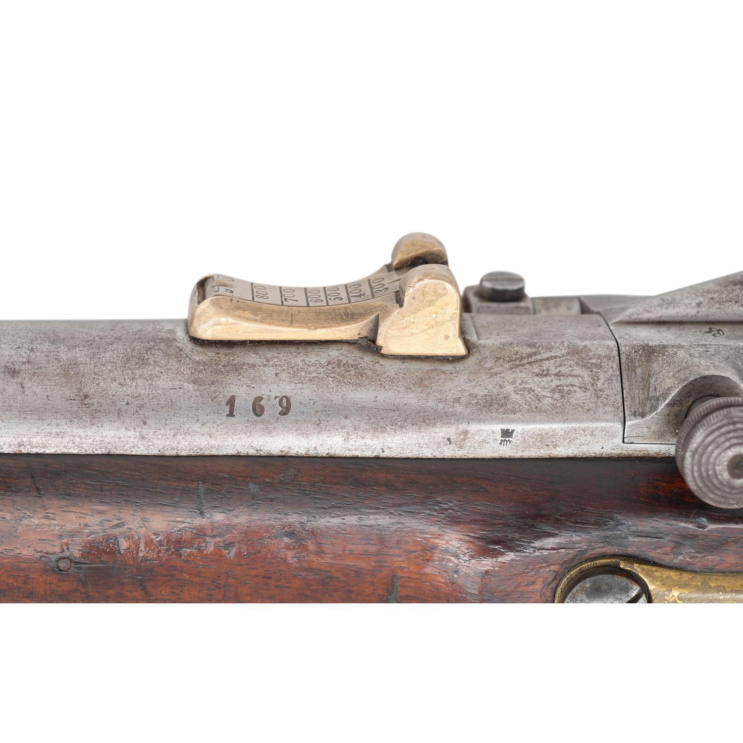 Rare Danish Model 1853/66 17mm Naval Rifle (Fládens Bagladeriffel m/1853-66)