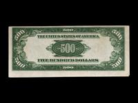 A Series 1934A $500 Federal Reserve Note