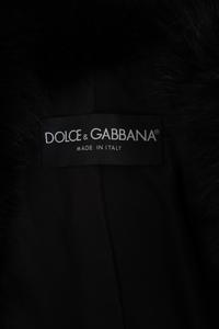 Dolce & Gabbana Fox Fur and Broadtail Jacket