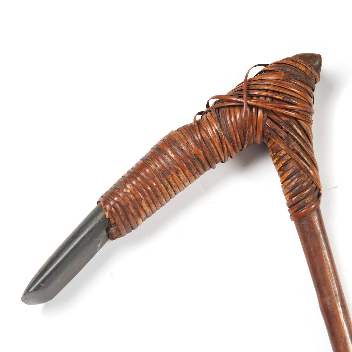 Two Asmat Adzes