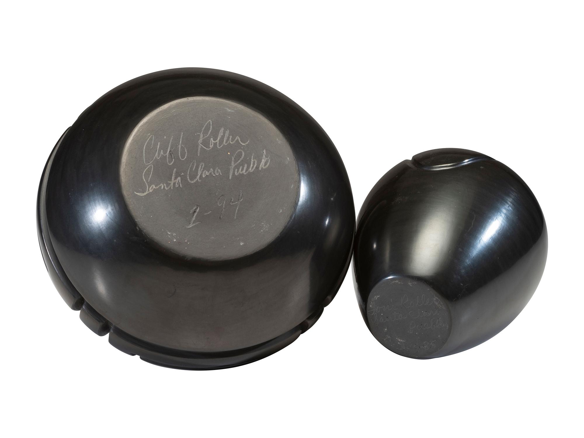 Blackware Pottery 1985 and 1994