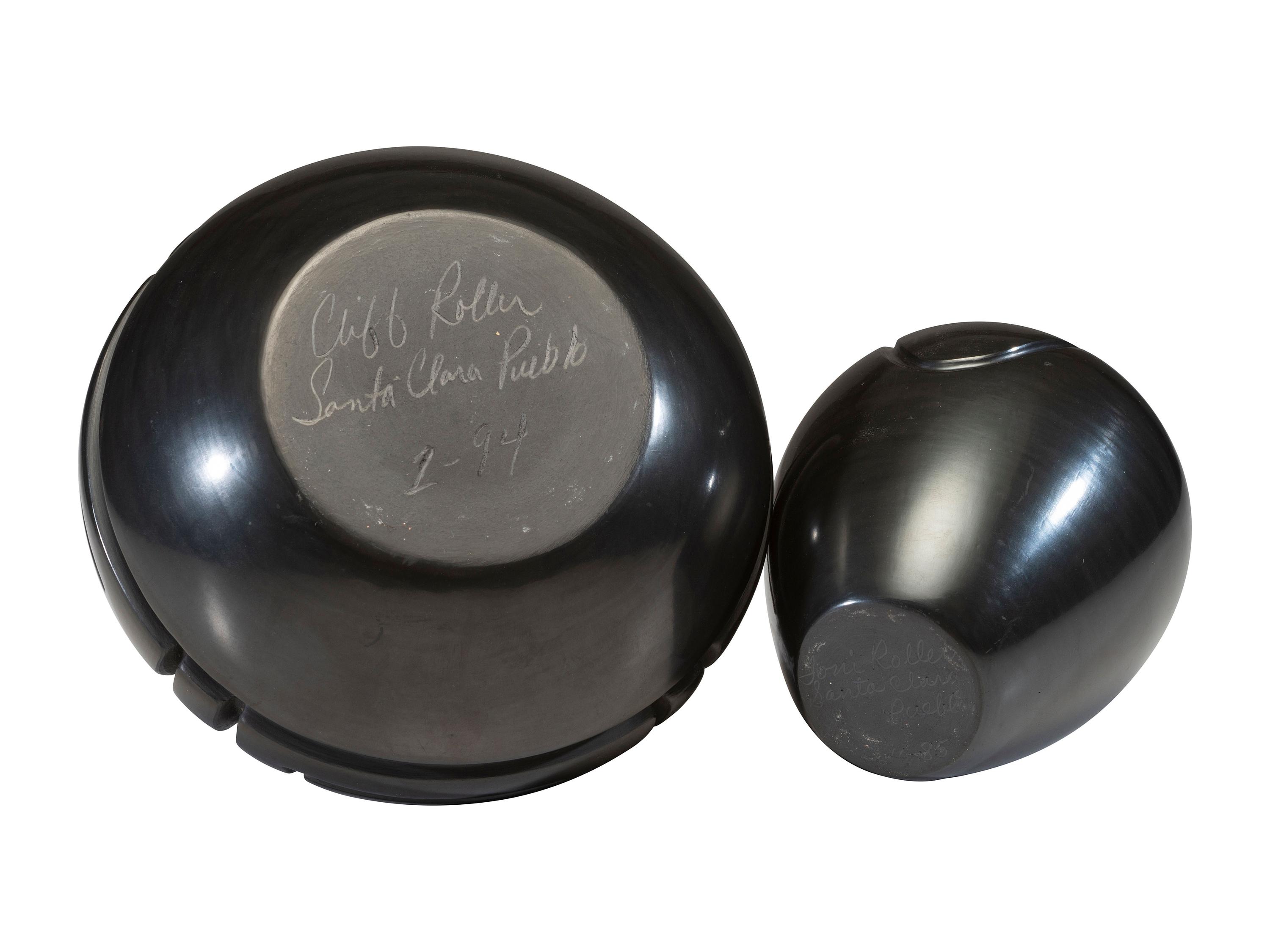 Blackware Pottery 1985 and 1994