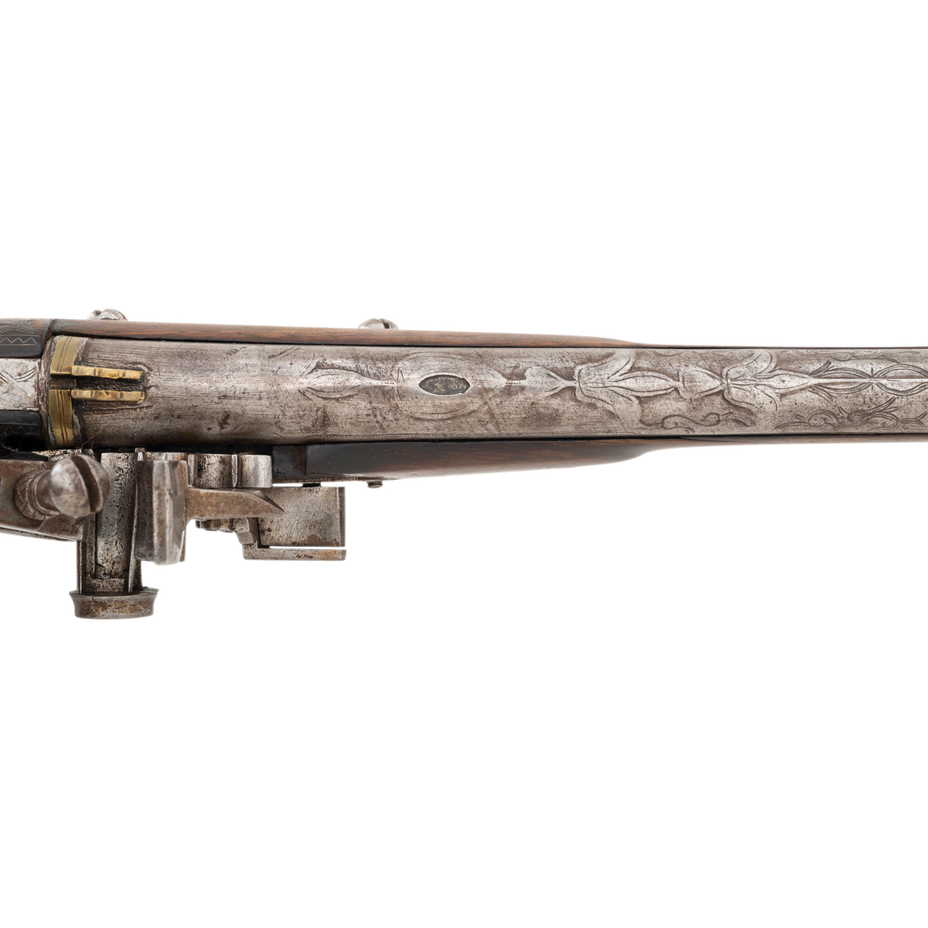 Highly Decorated North African Moukahla Musket