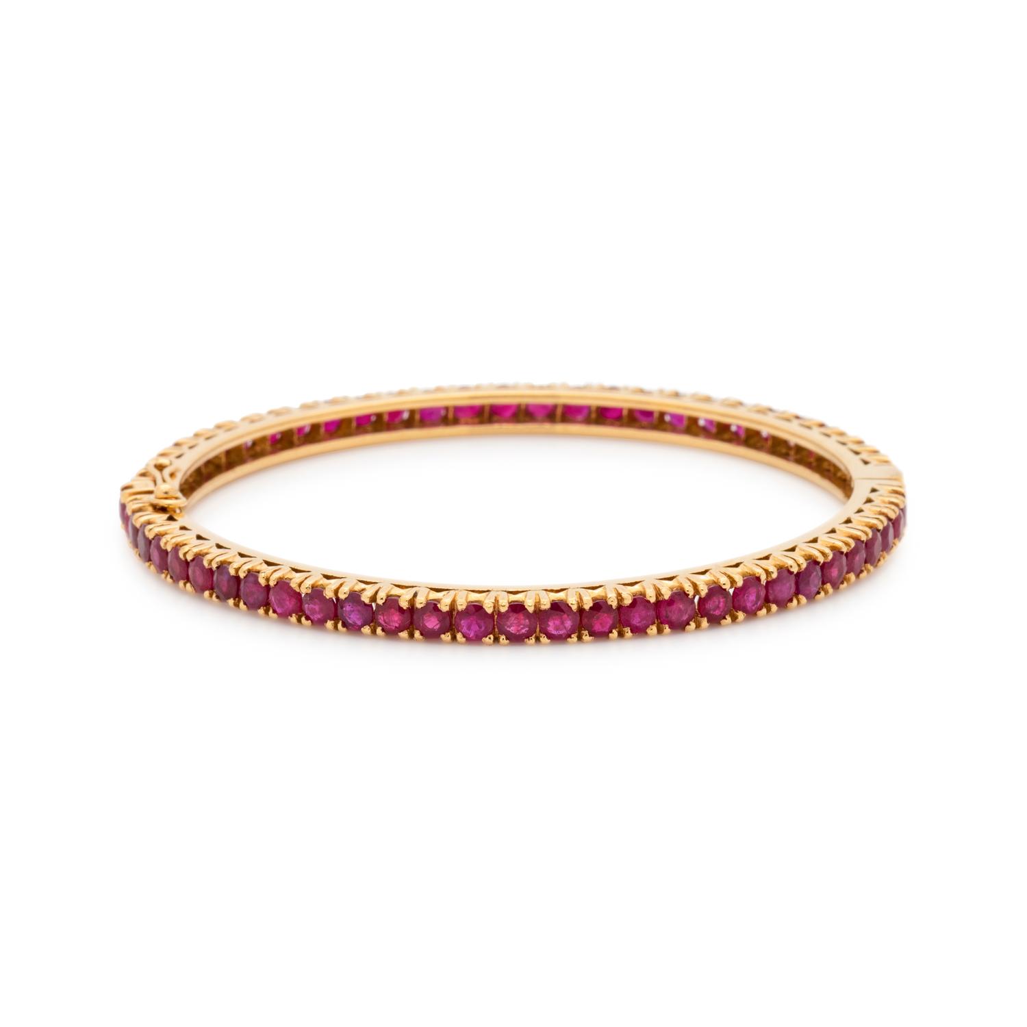 RUBY BANGLE BRACELET