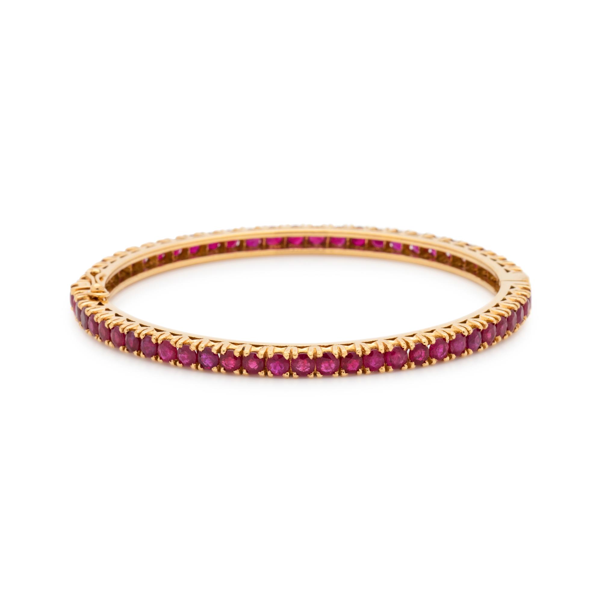 RUBY BANGLE BRACELET