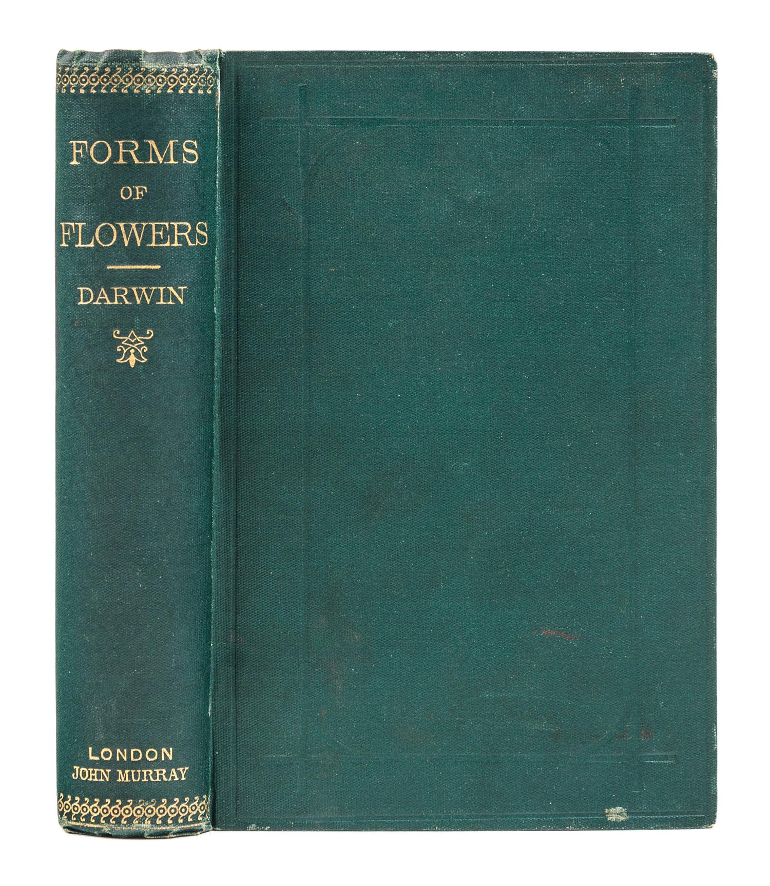 DARWIN, Charles (1809-1882). The Different Forms of Flowers in Plants of the Same Species. London: John Murray, 1877.