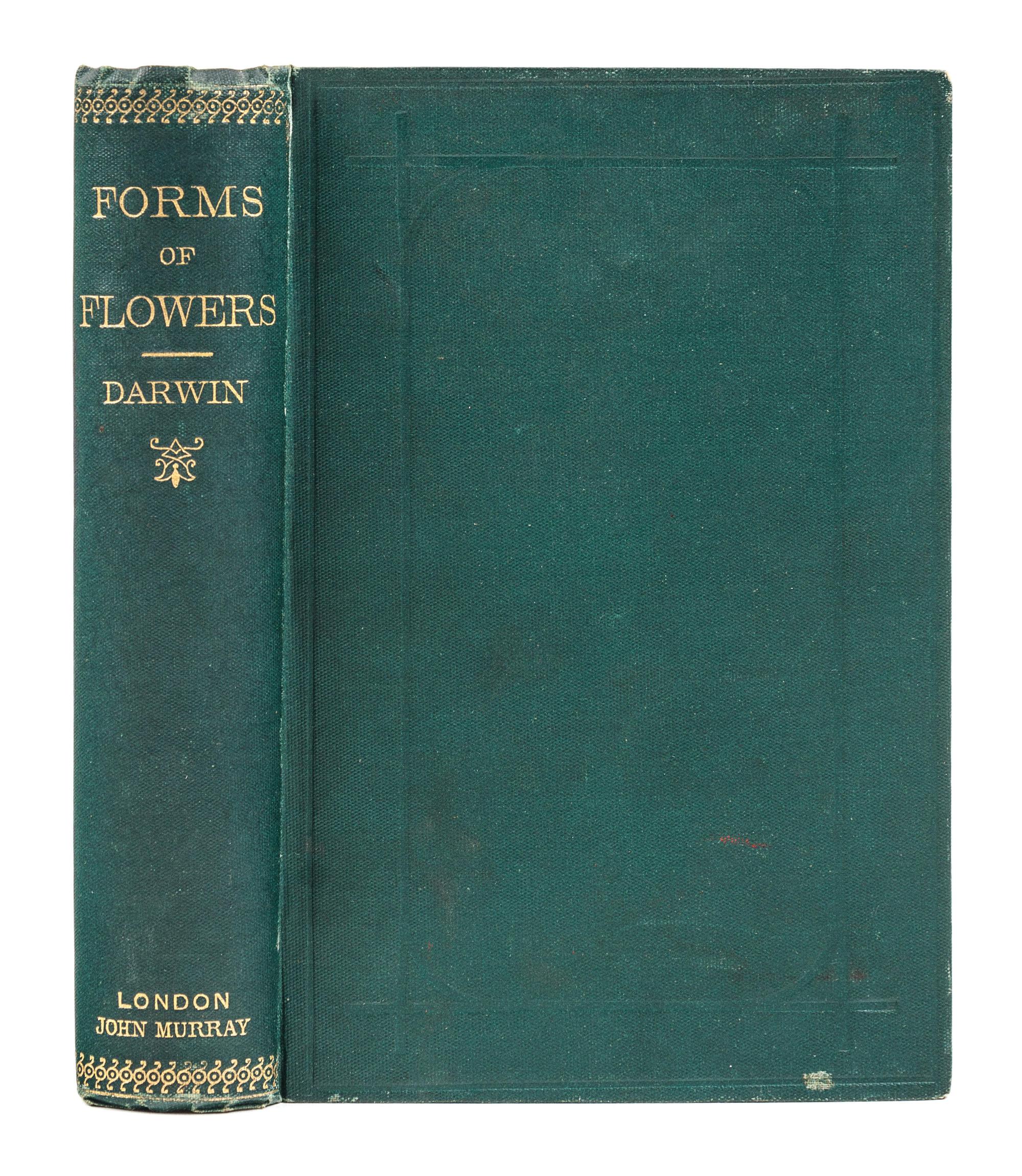 DARWIN, Charles (1809-1882). The Different Forms of Flowers in Plants of the Same Species. London: John Murray, 1877.
