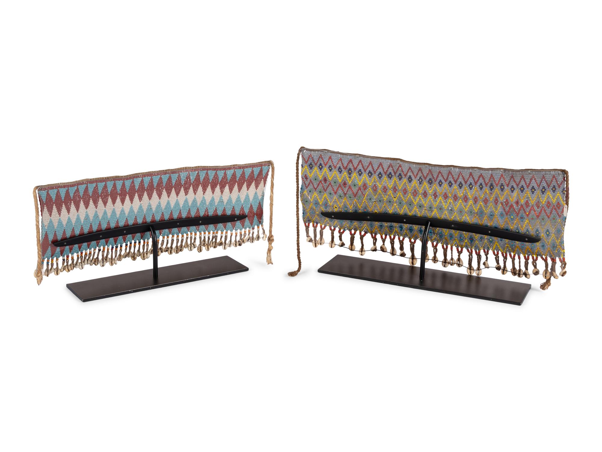 Two Cameroon Beaded Cache-Sexes