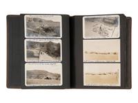 [WESTERN AMERICANA - NATIVE AMERICANS]. Photo albums documenting Rev. William L. Earl's travels in the American west, incl. views of the Ignacio Indian Boarding School and Pueblo artisans Severo and Maria Tafoya.