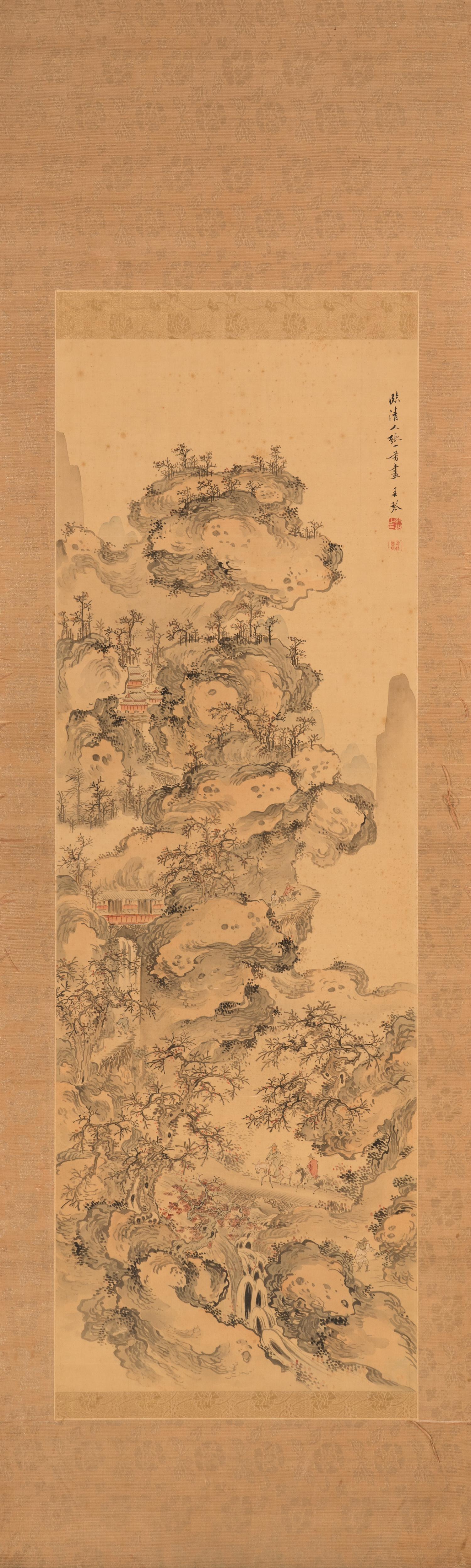 A Chinese Landscape Painting, 20th Century 佚名 臨清人山水圖