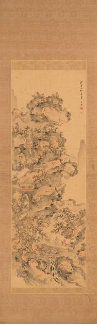 A Chinese Landscape Painting, 20th Century 佚名 臨清人山水圖