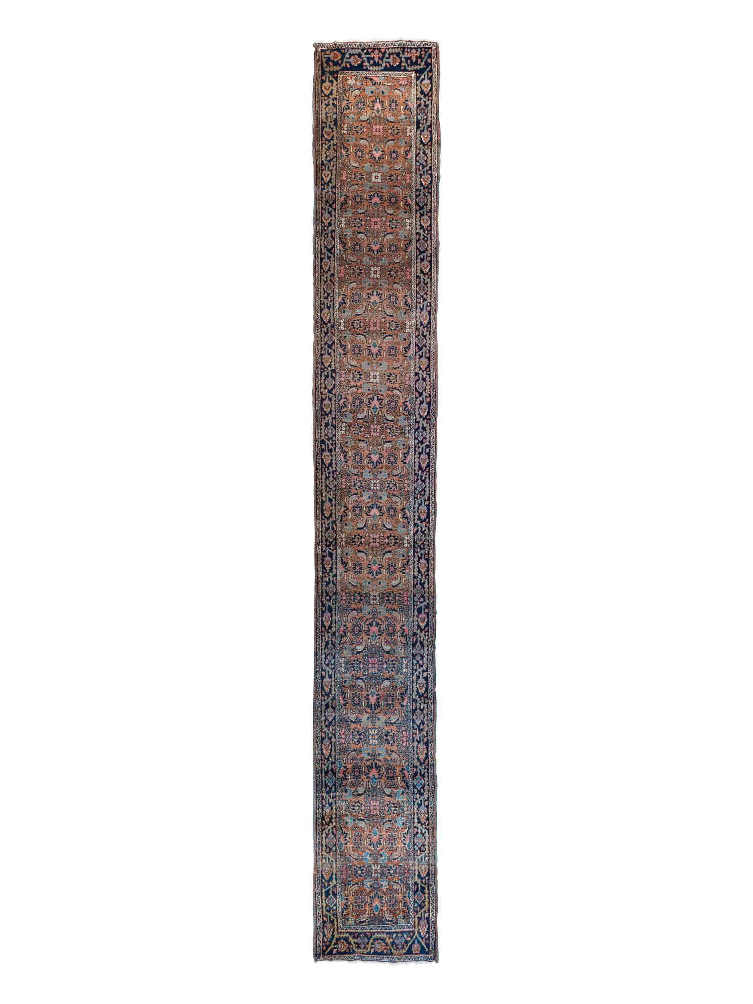 A Heriz Wool Runner