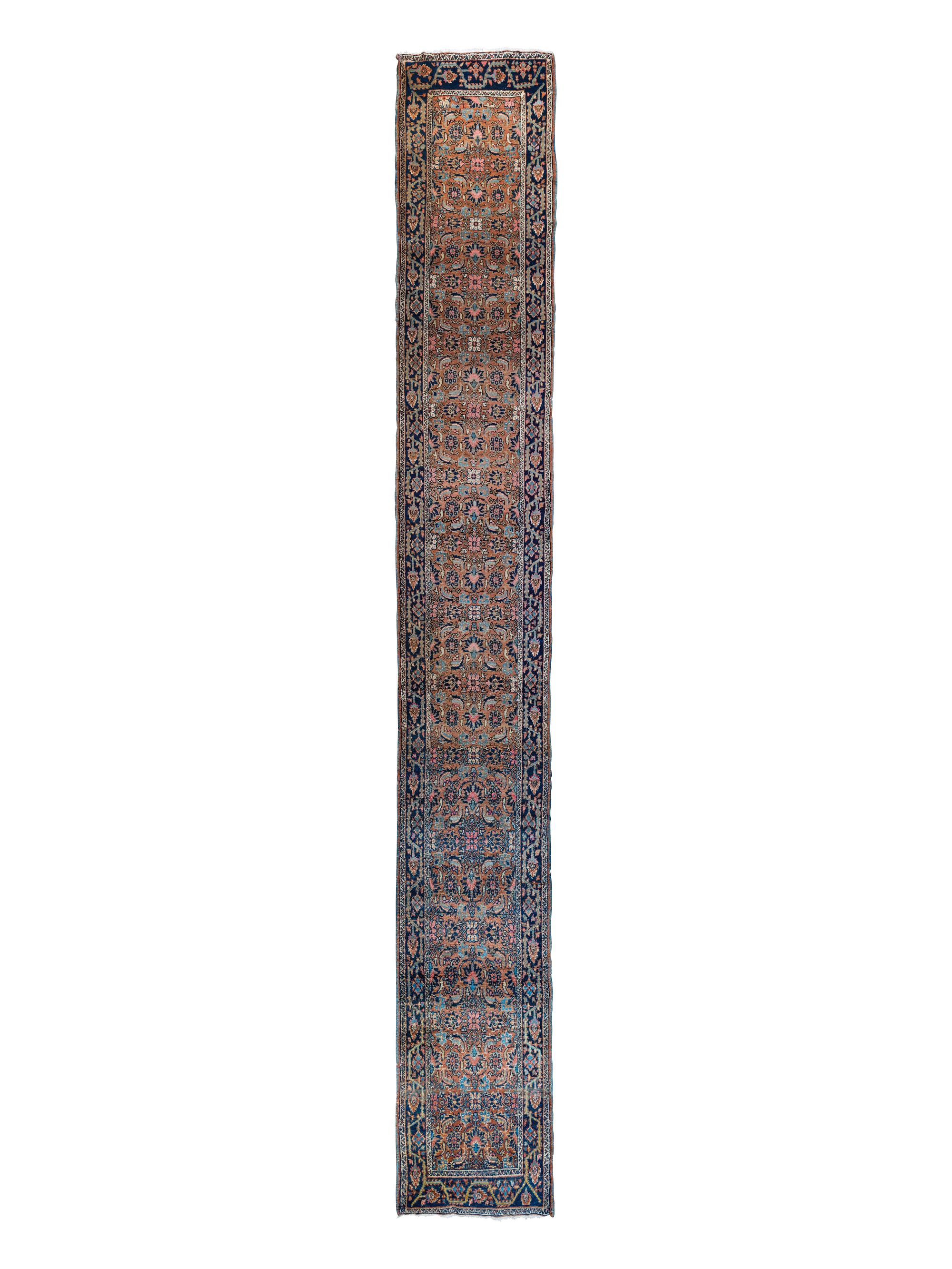 A Heriz Wool Runner