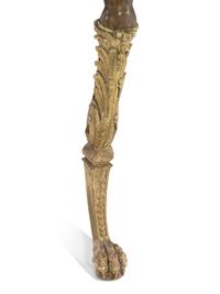 An Italian Cream-Painted and Parcel Gilt Onyx-Top Console Table