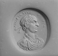 A Neoclassical Agate Intaglio with the Eastern Roman Emperor Anastasius I (431-518)