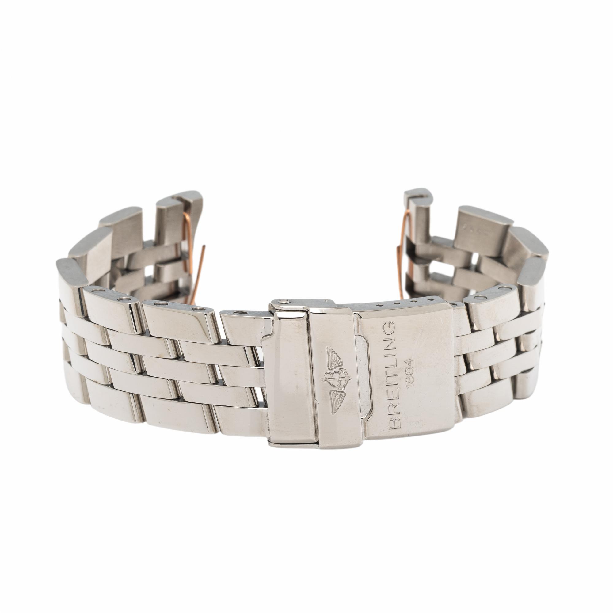 Breitling, Ref. A78365, Stainless Steel 'Chronomat' Watch, Box & Papers