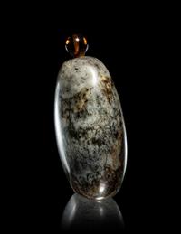 Three Hardstone Snuff Bottles